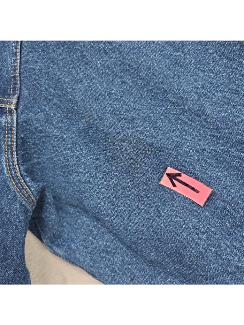 VTG Phat Farm Blue Denim Jacket Mens XXXL Hip Hop Streetwear Bull Embroidery Y2K - Picture 9 of 14